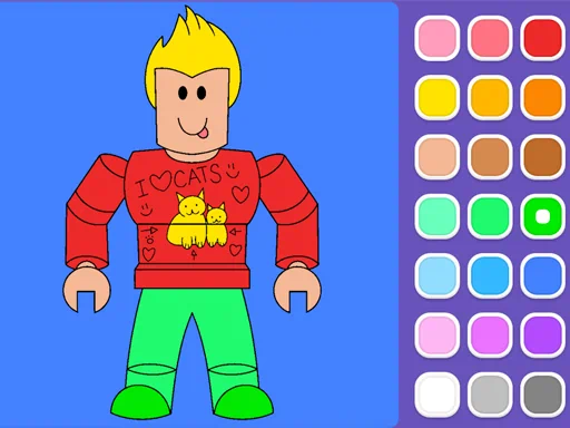 Trò chơi tô màu Roblox