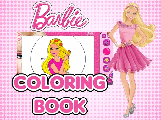 trò chơi tô màu búp bê barbie