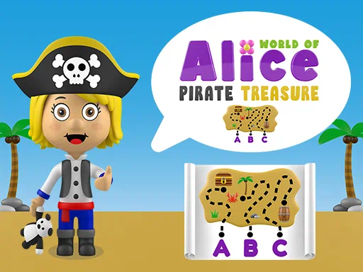 Trò chơi kho báu cướp biển thế giới Alice cover image