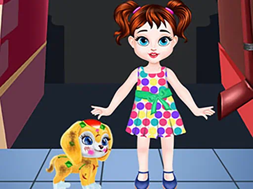 trò chơi chăm sóc chó con baby-taylor