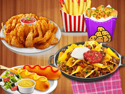 Trò chơi chiên giòn đồ ăn đường phố