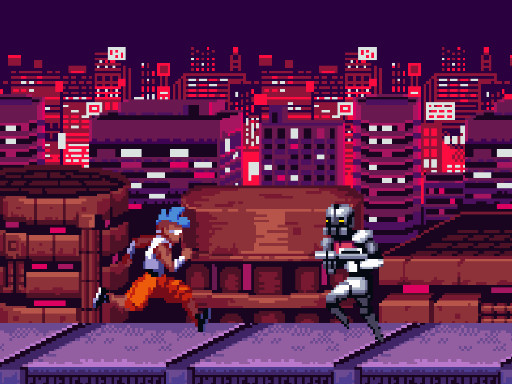 trò chơi chạy vô tận cyberpunk