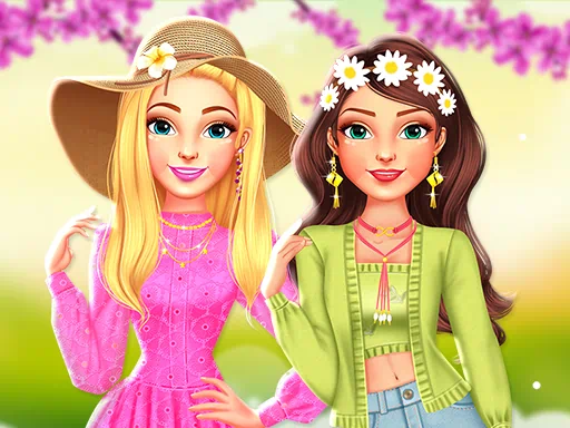 Trò chơi thời trang nghỉ xuân của Bffs