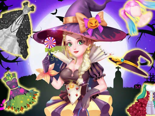Trò chơi cửa hàng công chúa Halloween