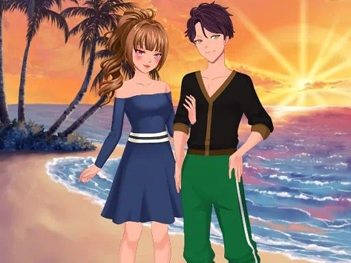Trò chơi hóa trang cặp đôi anime 1