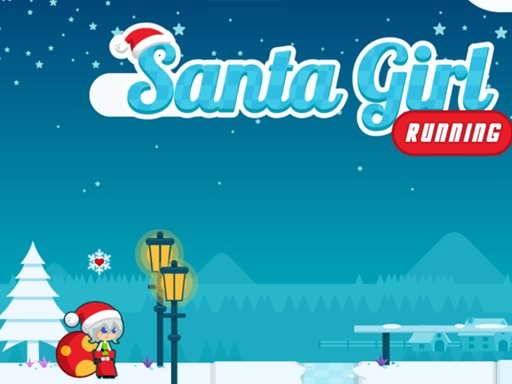 trò chơi chạy của cô gái ông già Noel
