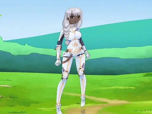trò chơi hóa trang anime giả tưởng