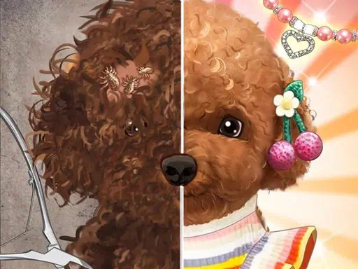 Trò chơi trang điểm thú cưng