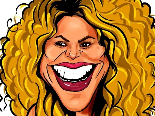 trò chơi mặt cười shakira