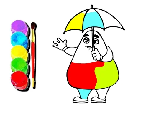 Trò chơi Click và Paint của Grimace