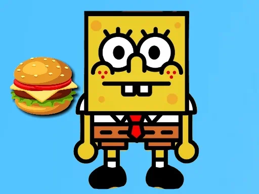 trò chơi bánh mì kẹp thịt ẩn của spongebob