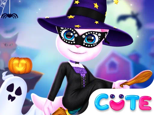 Trò chơi chuẩn bị Halloween cho cô gái mèo