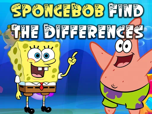 trò chơi tìm điểm khác biệt của spongebob cover image