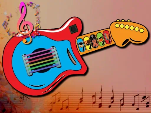trò chơi âm nhạc guitar dành cho trẻ em