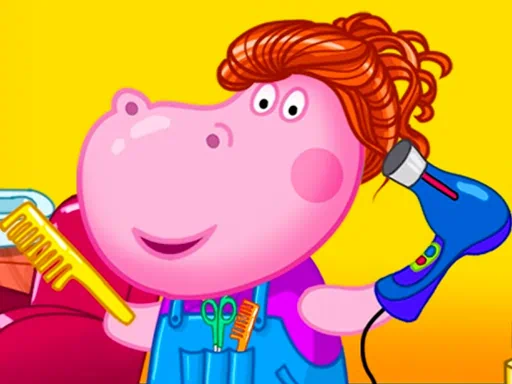 Trò chơi tiệm cắt tóc Hippo