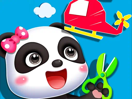 Trò chơi thủ công làm bằng tay của bé Gấu Trúc