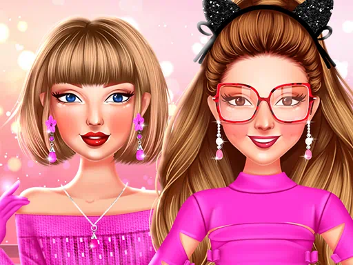 trò chơi bộ sưu tập màu hồng của người nổi tiếng-valentino