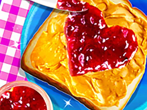 trò chơi bánh sandwich bơ đậu phộng