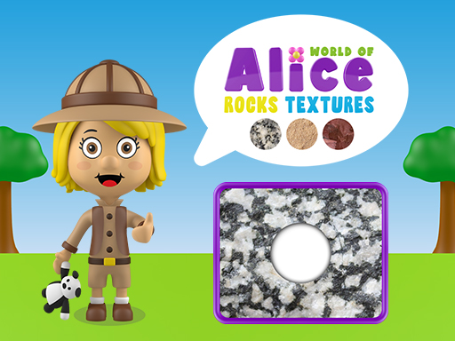 trò chơi kết cấu đá thế giới alice